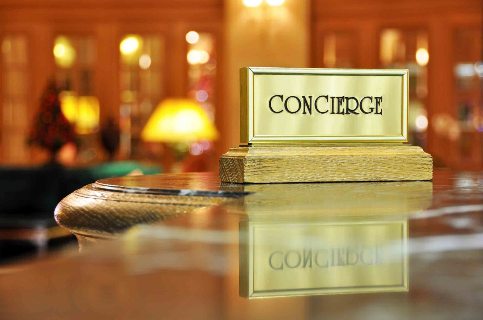 Concierge desk