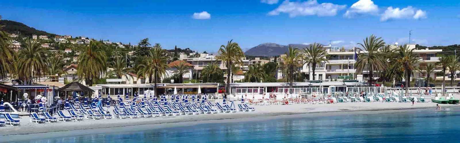 beach juan-les-pins cote d'azur alpes-maritime provence south of france europe